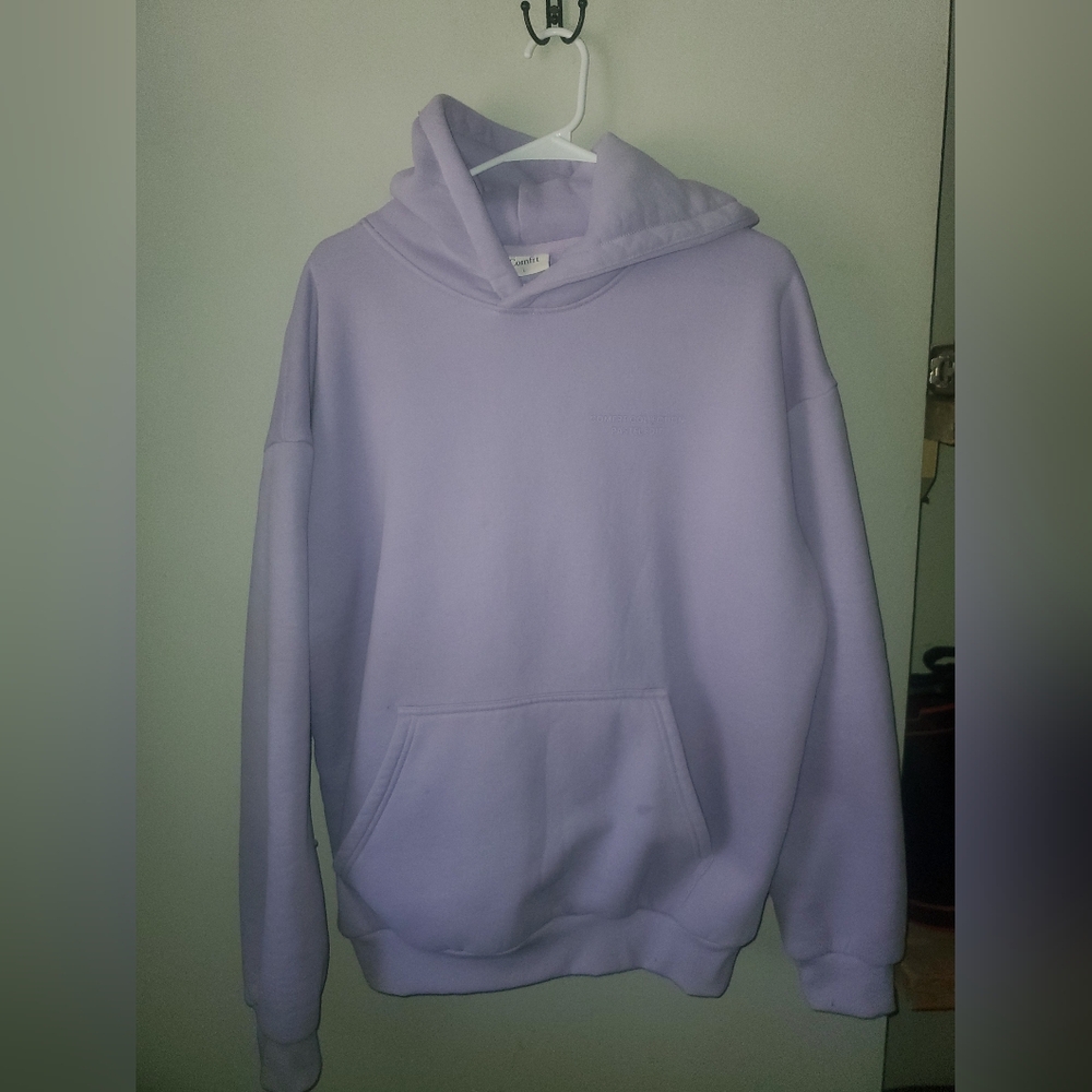 Lavender Pastel Comfrt Hoodie Lg - Picture 4 of 8